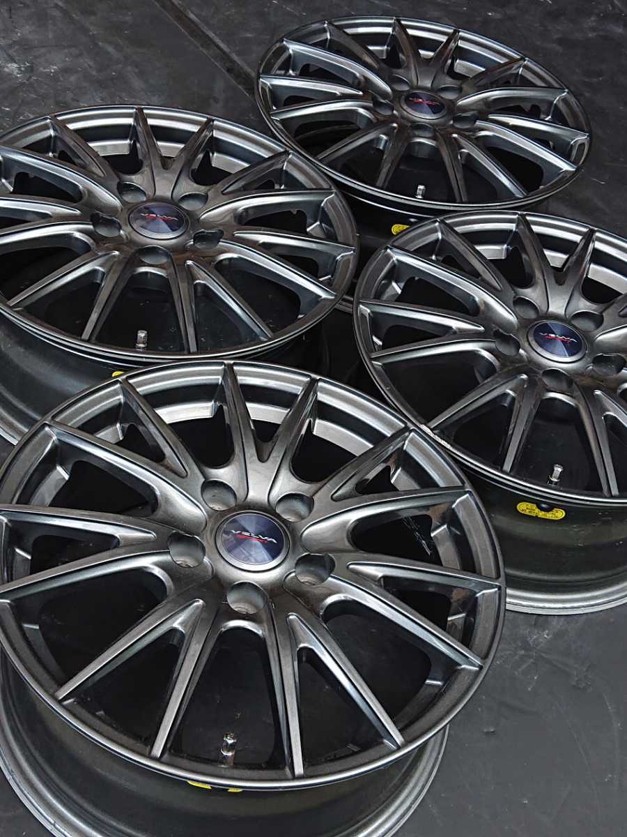 WEDS VELVA SPORT 16×6.5J+40 5H-114.3 ウェッズ ヴェルヴァ スポルト アルミホイール アルファード ヴェルファイア エスティマ アテンザ