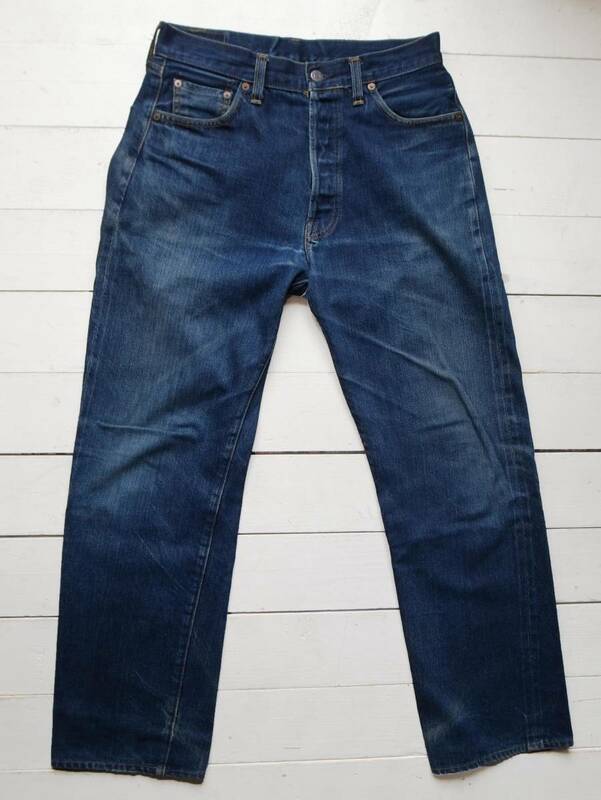 LEVI'S リーバイス 501XX デニムパンツ 31 バレンシア工場 555刻印 98年 BIGE LVC 復刻 USA製 501-0003