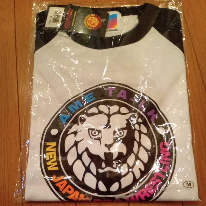 新日本プロレス　アメトーク　コラボTシャツ M