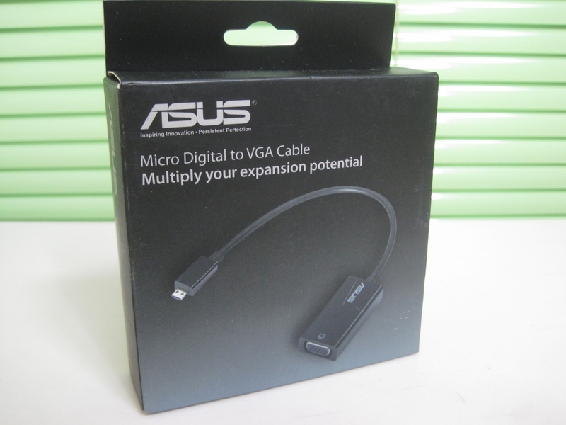 ☆★JUNK PC PARTS★☆ 希少!! ACCY-01 ASUS MICRO DIGITAL to VGA CABLE 90-XB3900CA00060- ☆-中古/即決有☆彡