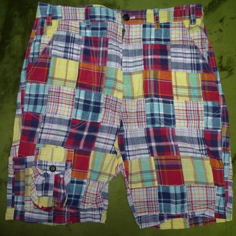 APPLEBUM　Madras Patchwork Shorts