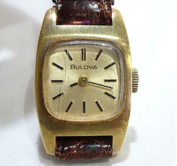 BULOVA　ブローバ　手巻き　腕時計　レターパックプラス可 0906P12h