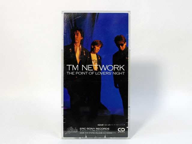 【プラケース入り・CD SINGLE】　TM NETWORK 　　THE POINT OF LOVERS' NIGHT/instrumental