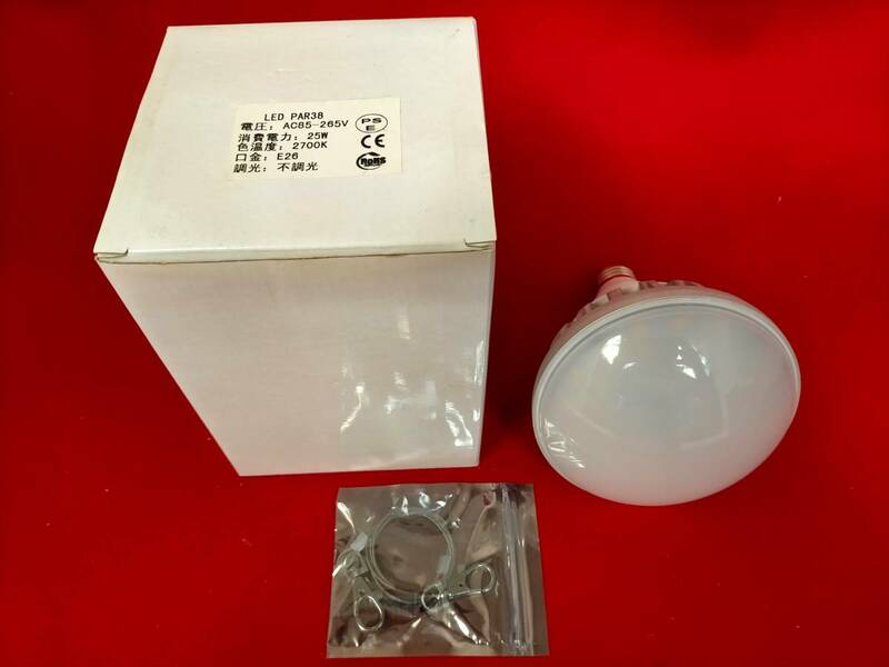 LED電球　PAR38　25W　2700K　E26　不調光 /