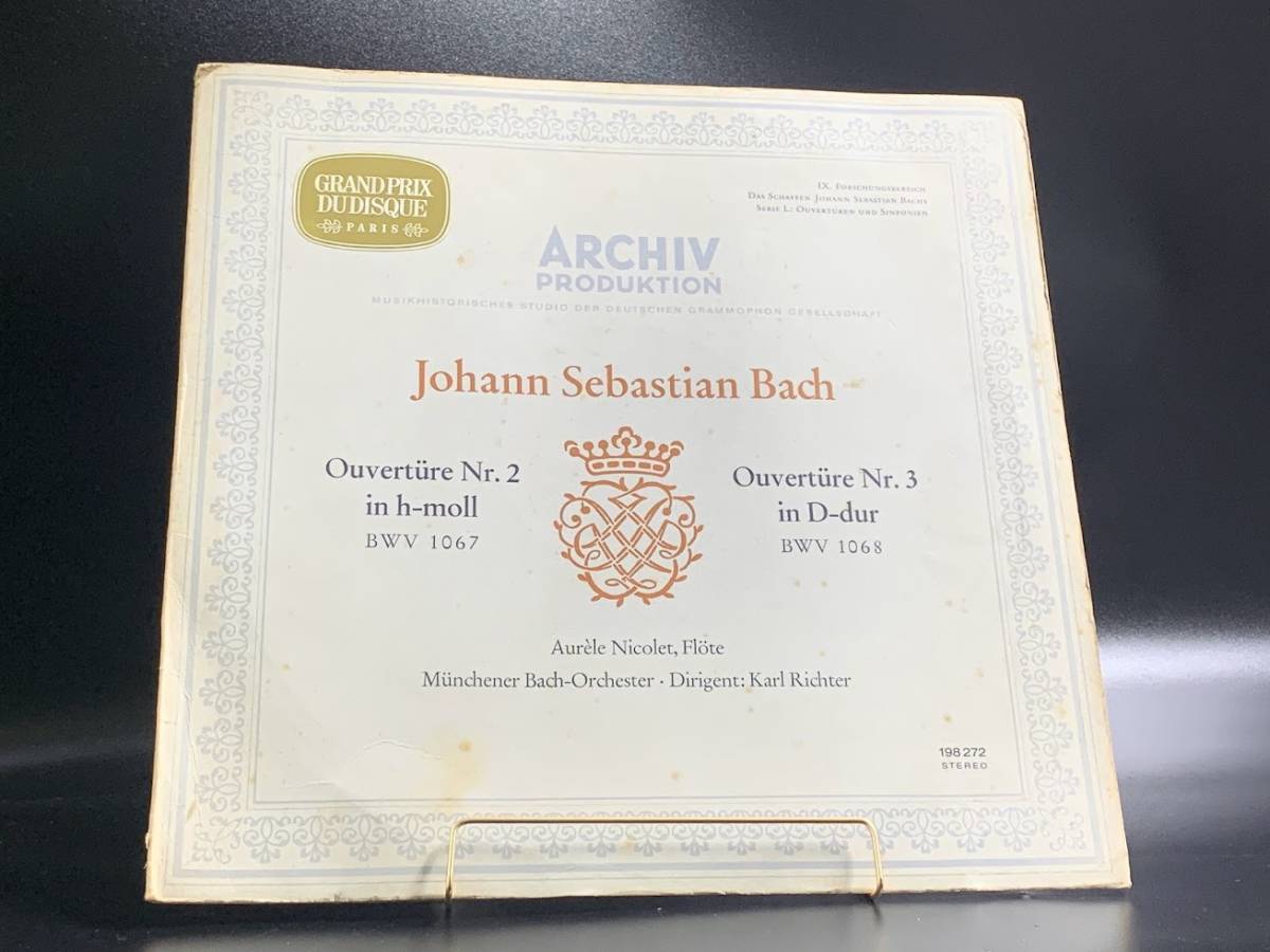 【 LPレコード ヨハン・ゼバスティアン・バッハ 】Johann Sebastian Bach 洋楽 音楽 2022062004