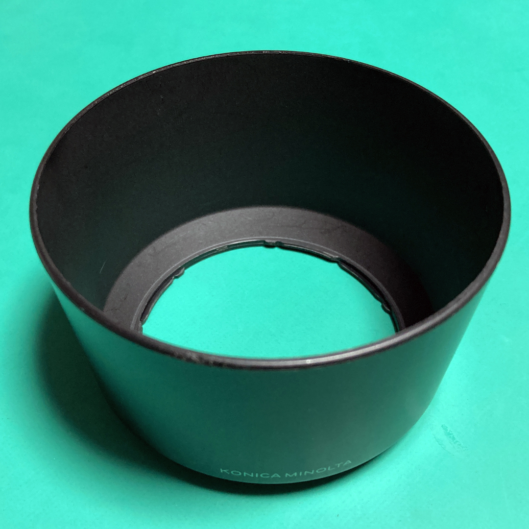 ★ コニカミノルタ KonicaMinolta レンズフード AF75-300/4.5-5.6D用 LB-1076 中古品 N00098
