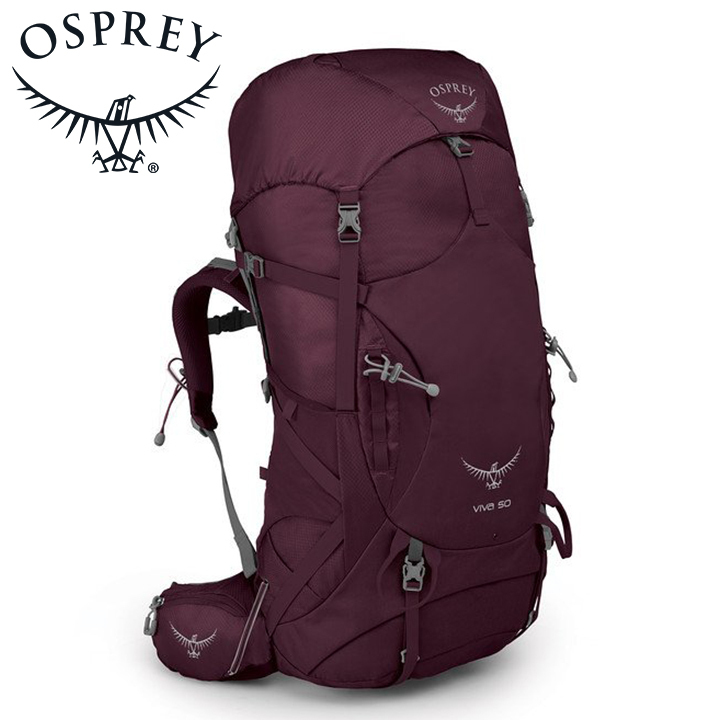 【新品/送料無料】 Osprey オスプレー Viva 50 ビバ50 Titan Red レッド 女性用 リュック バックパック バッグ op10001805