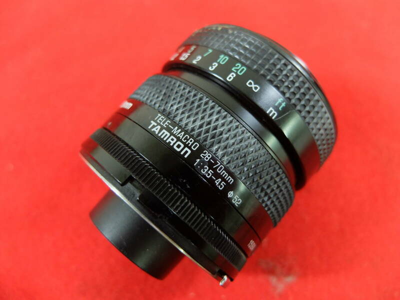 ★☆タムロン TELE-MACRO レンズ 28-70mm 1:3.5-4.5 TAMRON　動作未確認☆★