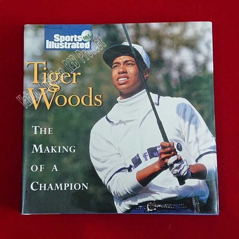 ■新品（未使用）【Autographed Book】Tiger Woods Auto Book（英語版／ハードカバー） □検索：タイガー・ウッズ 直筆サイン 本 証明書付