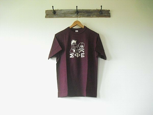 Lot.4601　クルーネックＴシャツ/SIGMA PHI EPSILON（WAREHOUSE）ウエアハウス　@Sサイズ　コットン100%　丸胴　デッドストック　新品