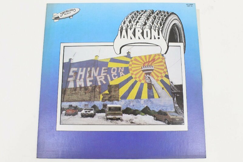 【希少】 AKRON [THE AKRON COMPILATION] レコード/LP ◆A2442