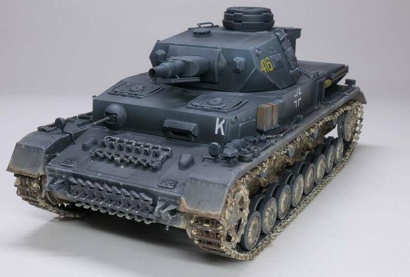 （完成品・模型）１/３５　ドイツⅣ号戦車F型