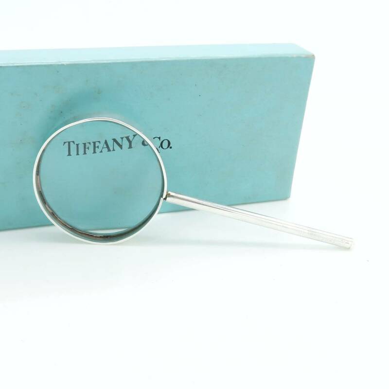 希少 Tiffany&Co. ヴィンテージ ティファニー シルバー ルーペ 虫眼鏡 拡大鏡 SV925 MM9