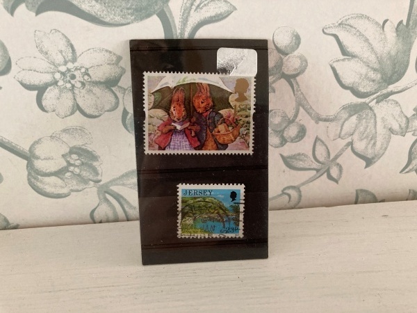 ピーターラビット　英国の記念切手　イギリス　未使用　ビアトリクス ポター ベンジャミンバニー