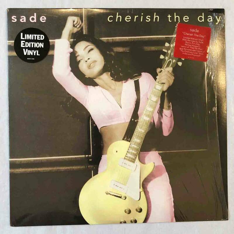 ■1993年 US盤 オリジナル SADE / CHERISH THE DAY 12”EP Limited Edition VINYL 49 77117 Epic