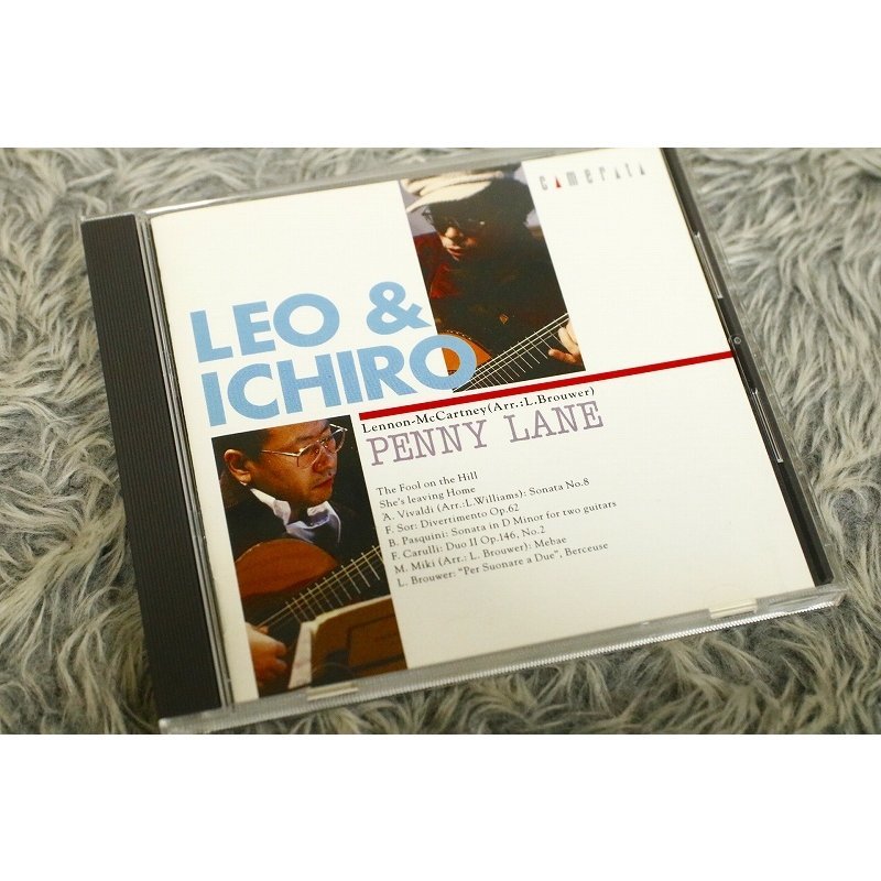 【クラシックCD】送料 198円　レオ・ブローウェル＆鈴木一郎 『ペニー・レイン』[CD-14727]