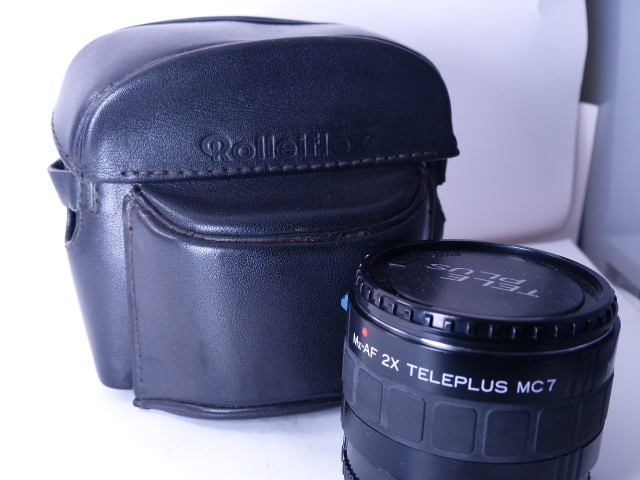 ソニーα　2Xテレコン　MC7　ROLLEIFLEX本革ハードケース付　