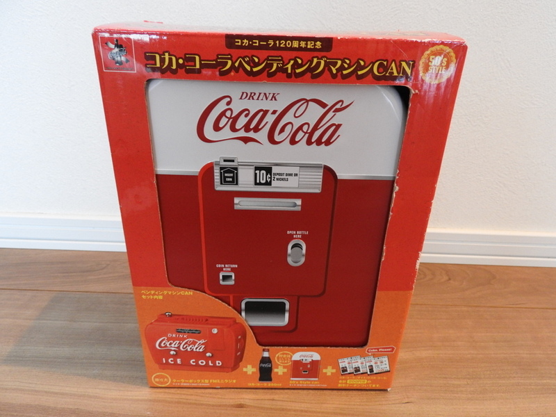 ★☆未開封　コカ・コーラ　 COCA-COLA　120周年　ベンディングマシンCAN　50’S STYLE　　☆★