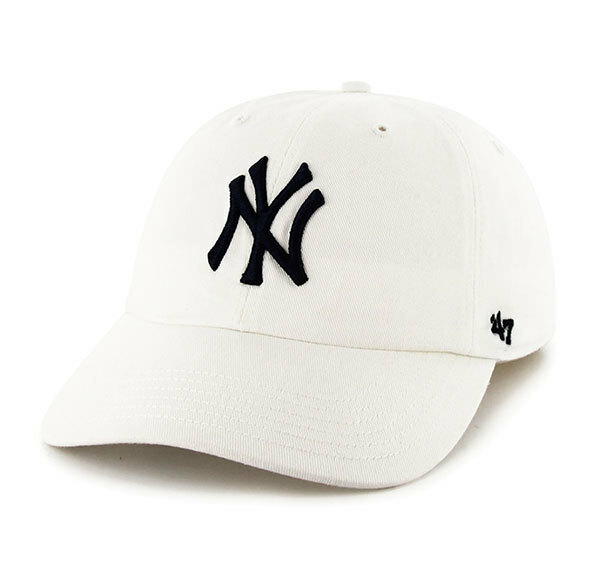 ’47 (フォーティセブン) FORTYSEVEN ヤンキース (ニューヨーク) キャップ 帽子 Yankees ’47 CLEAN UP White MLB