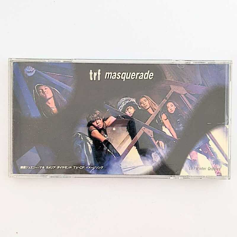 【シングルCD】TRF masquerade／Winter Grooves　ティーアールエフ　8cm　旧規格CD　希少　貴重　J-POP　邦楽　平成懐メロ