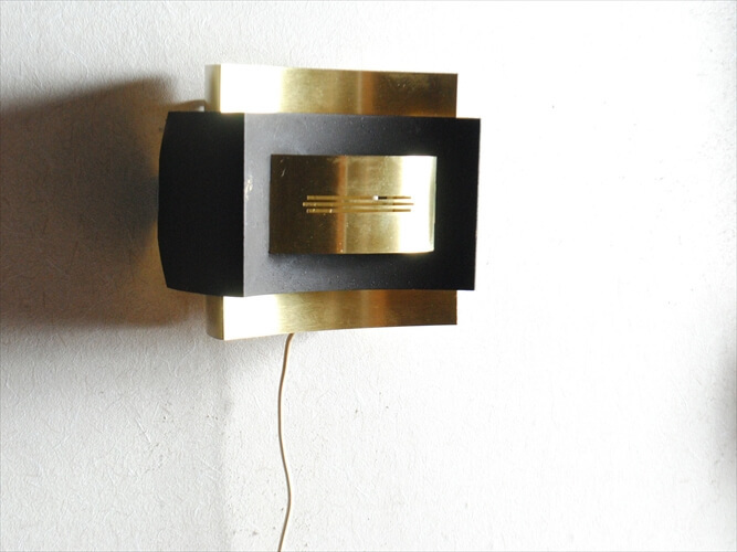 デンマーク製 Coronell Elektro 真鍮 ウォールライト Werner Schou 北欧 ミッドセンチュリー期 ブラス 照明 ランプ アンティーク ig2527
