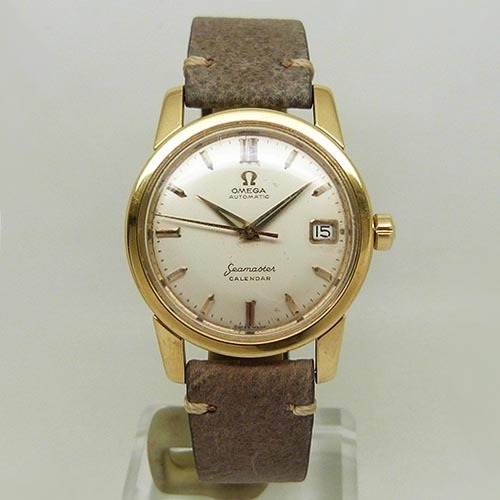 中古オメガ【OMEGA】　2849SC-4　シーマスター　カレンダー　Cal.503　YG　アンティーク　OH済