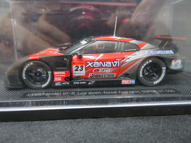 1/43　ザナヴィ　ニスモ　GT-R　ローダウンフォース　Fuji Test　スーパーGT　500　2008　＃23