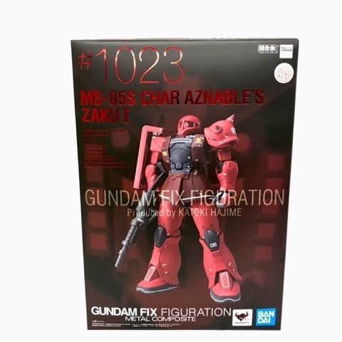 【未開封】超合金 GUNDAM FIX FIGURATION METAL COMPOSITE MS-05S ザクI バンダイ 51H06501979