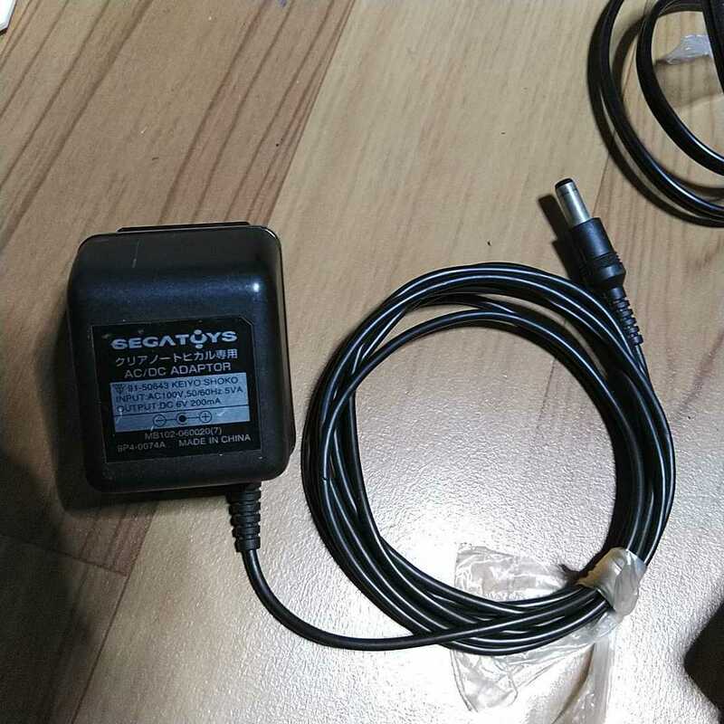 【家電】 AC アダプター 導通確認済み SEGA TOYS MB102-060020 SP4-0074A 6V 200mA ACアダプター