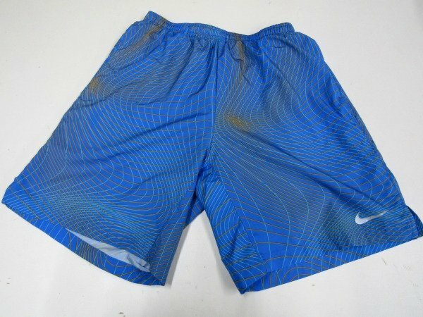 V0733：NIKE DRI-FIT NIKE RUNNING ナイキ パンツ/水色/S レディース メンズ ショーツ ランニングパンツ スポーツウェア：35