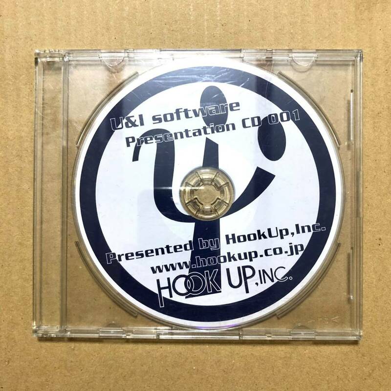 U&I software Presentation CD 001 HookUp Mac マッキントッシュ ソフト デモ版 ミュージック アートクリップ