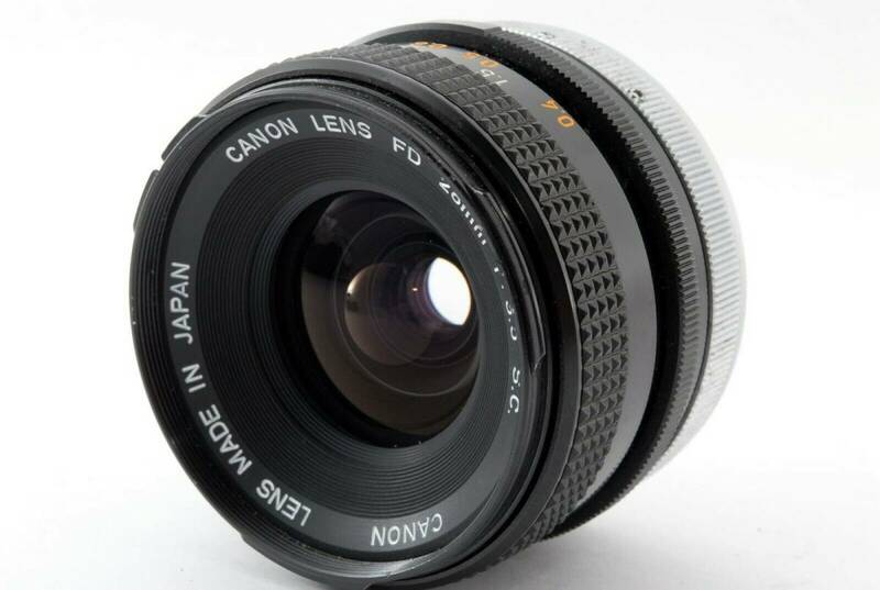 【美品】キャノン Canon FD 28mm f/3.5 S.C. SC MF Prime Lens マニュアルレンズ 677472