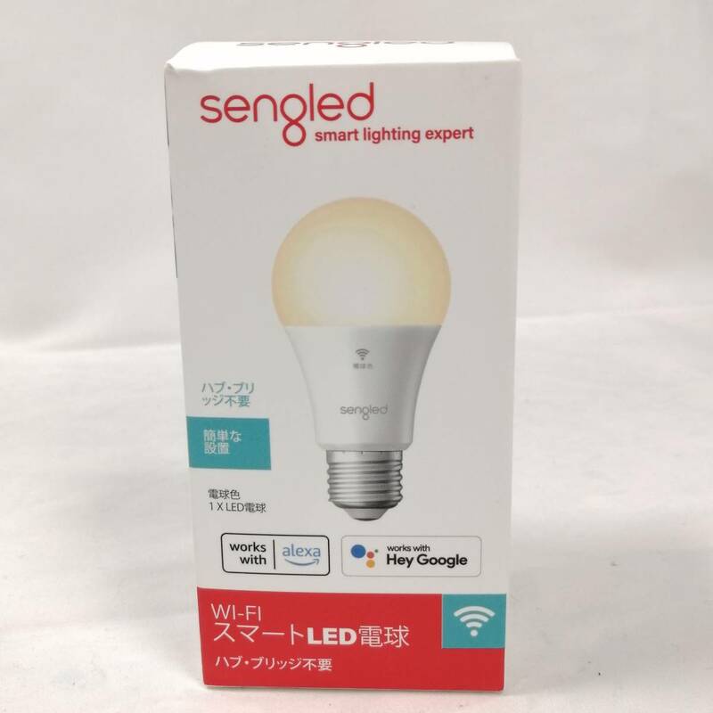Wi-Fi接続 Sengled スマート LED電球 e26口金 60w相当 調光 電球色 1個入り【アウトレット】a07475