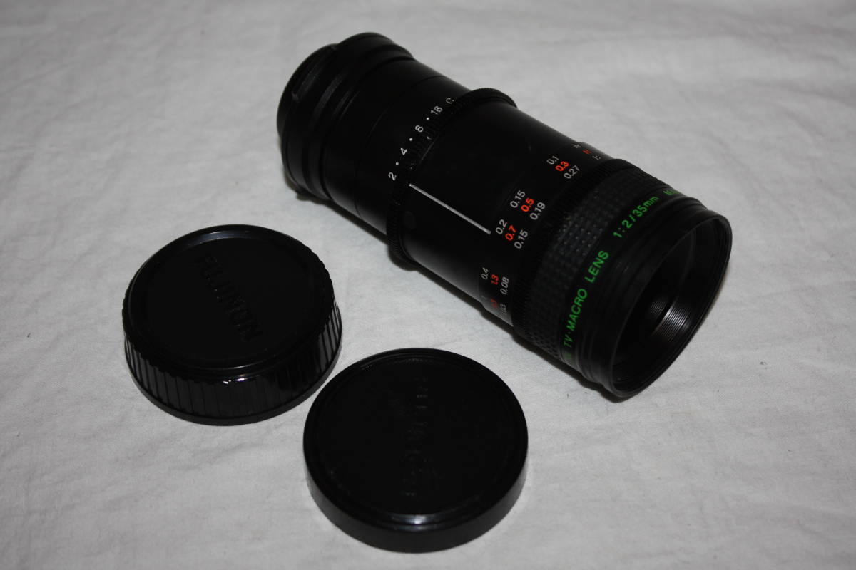 FUJINON　MAF35　美品　2/3インチ　マクロレンズ　1:2/35mm