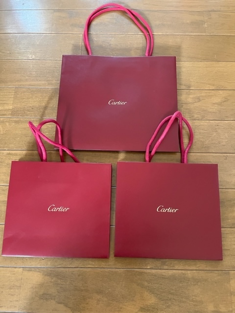 Cartier★カルティエ★ショッパー３枚★新品
