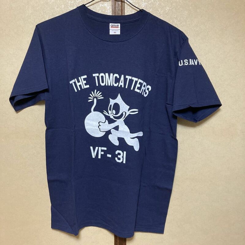 半袖Tシャツ ① U.S.NAVY THE TOMCATTERS