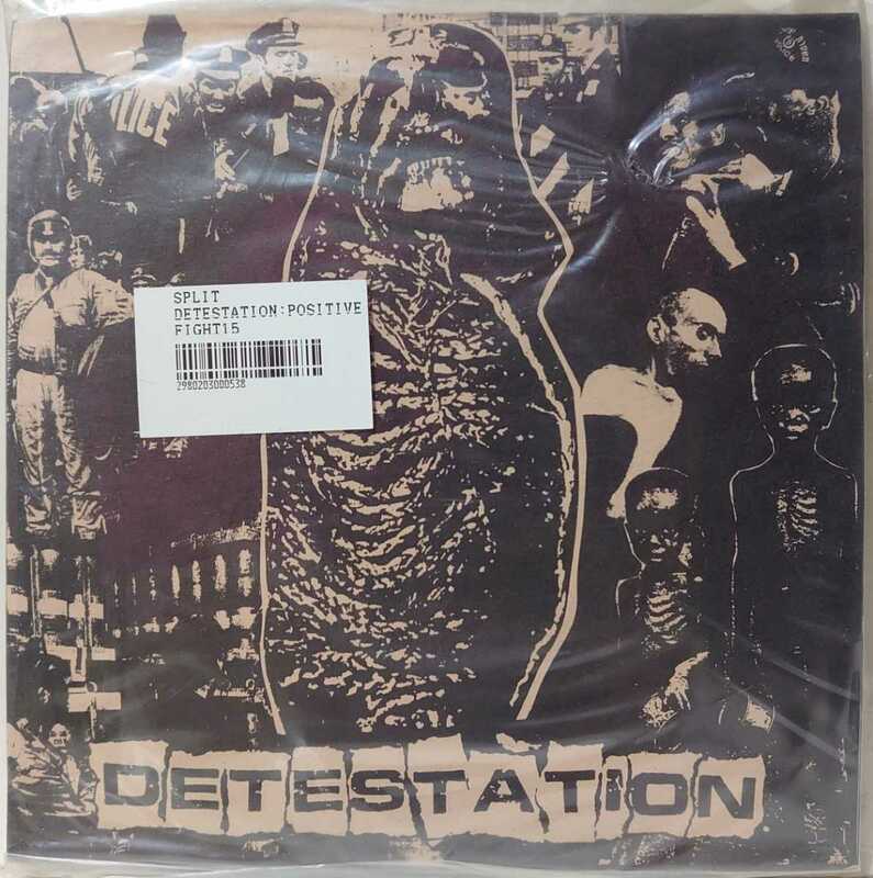 Detestation/Positive Negative(EP)1998/Finland HARDCORE ハードコア PUNK パンク