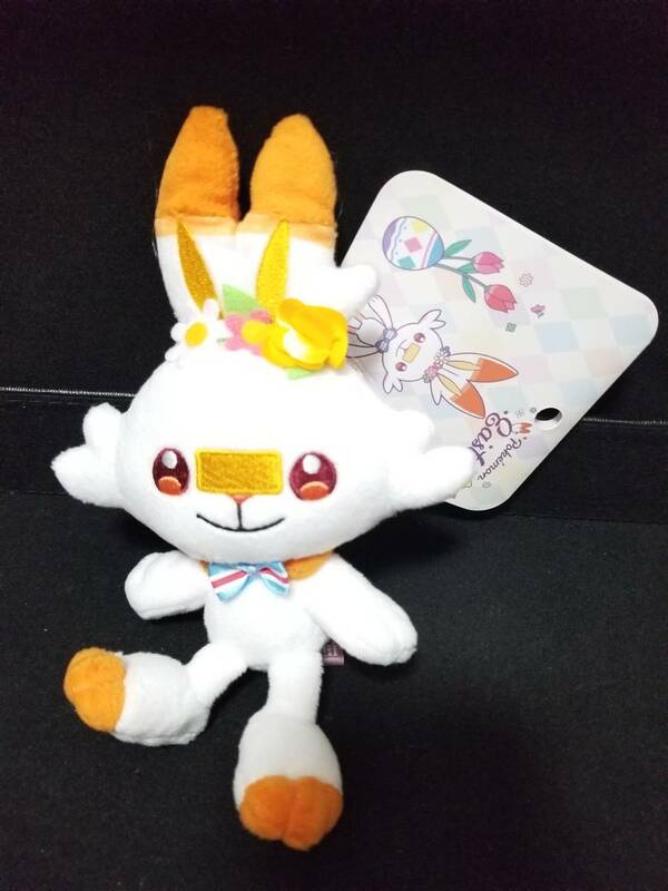 送料無料 ポケモン ヒバニー マスコット Pokmon Easter ぬいぐるみ pokemon Scorbunny Plush Doll イースター