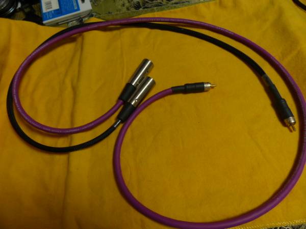 XLR→RCA 135㎝+XLR→RCA 85㎝