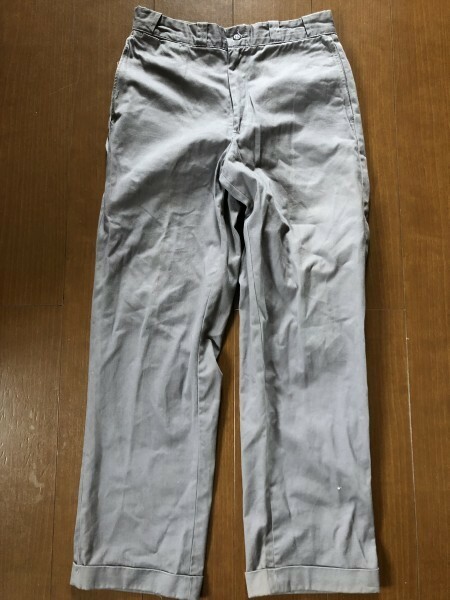 W30×L29 ほぼ未使用★１９６０ｓ～７０’ｓ「King Kole製」ビンテージ チノパン ワークパンツ WORK CHINO TROUSERS ヴィンテージ 古着