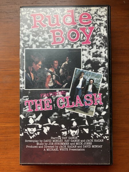 貴重！1980年★THE CLASH ザ・クラッシュ RUDEBOY ルードボーイ パンク PUNK オフィシャル VHS ビデオ ジョーストラマー ロック ROCK