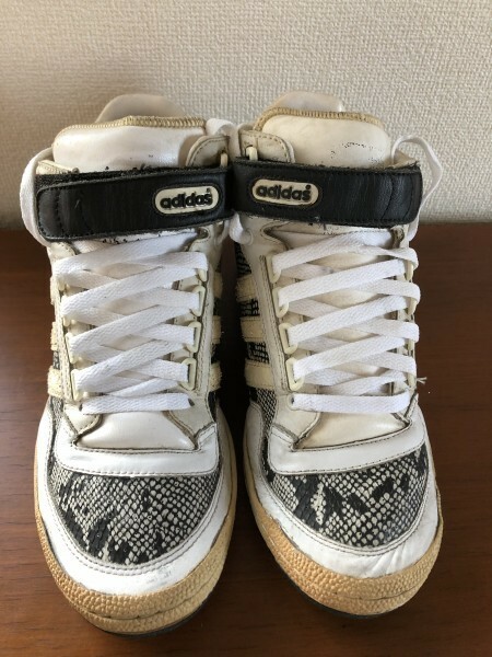 ２７センチ★貴重！１９９７年製 ADIDAS アディダス コンコルド スネーク 蛇柄 CONCORDE SNAKE 古着 バッシュ ビンテージ VINTAGE バッシュ