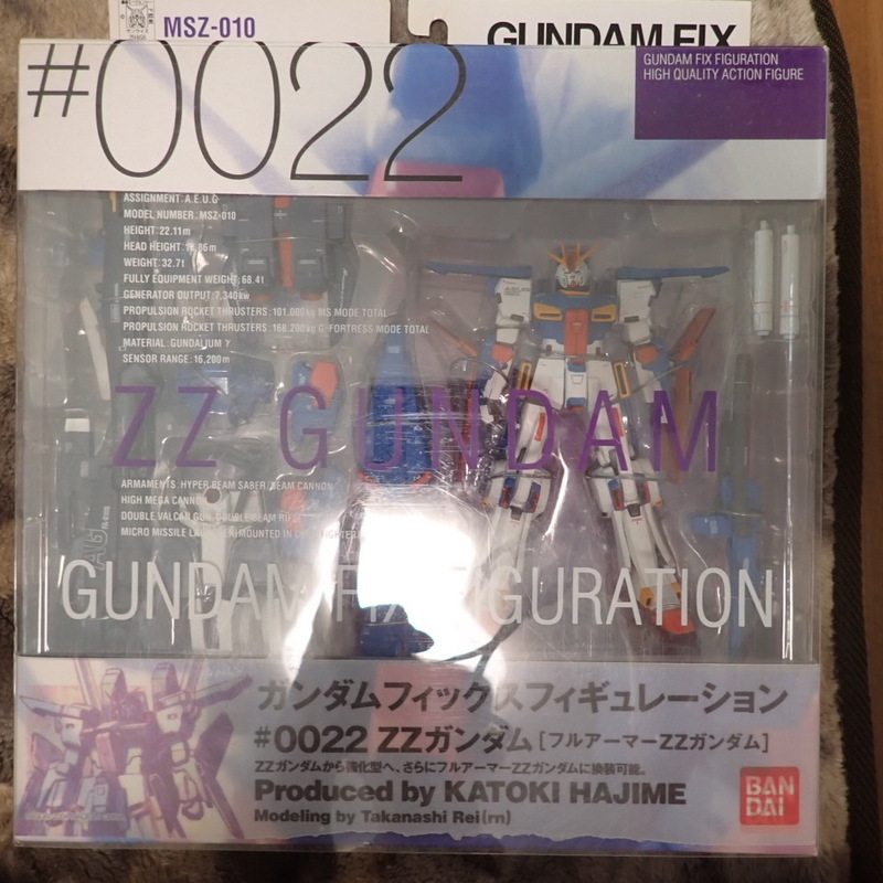 G.F.F #0022 MSZ-010 ZZ GUNDAM / FA-010S FULL ARMOR ZZ GANDAM GFF ZZガンダム / フルアーマーZZガンダム