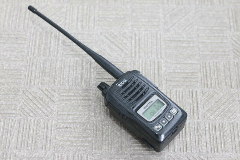 【動作OK】アイコム ICOM デジタル簡易無線機 IC-DU65C 免許局 廃局済み 大容量バッテリー 防水 5W 業務仕様 無線機
