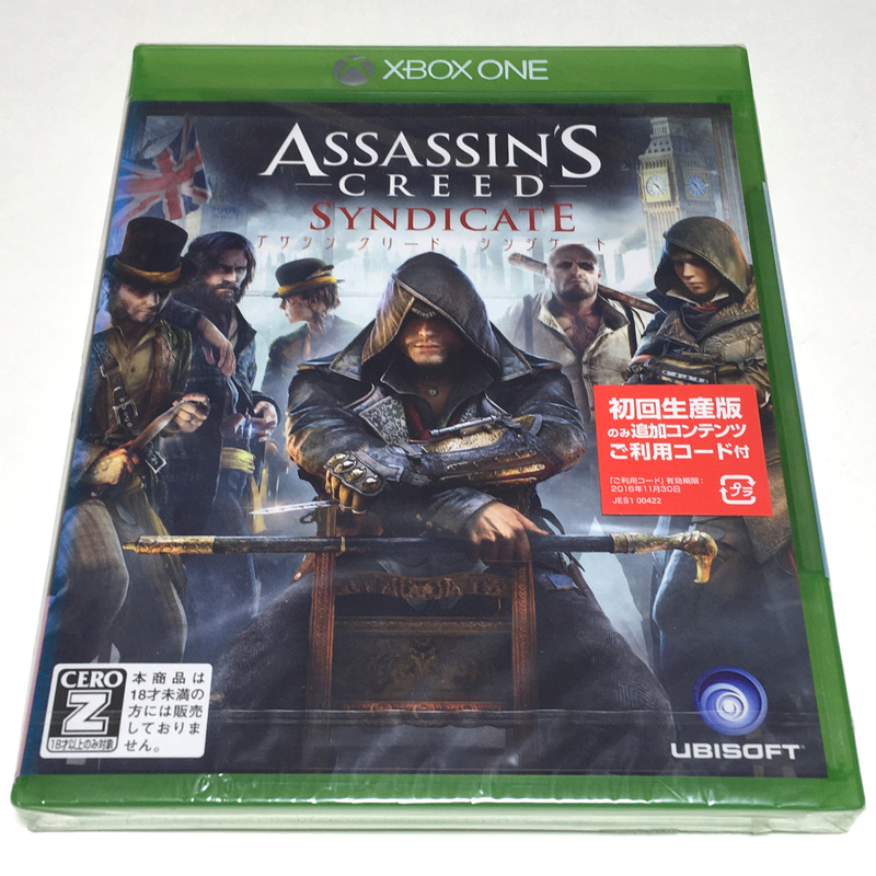 ■【未開封】アサシンクリード シンジケート　Xbox One　Assassin's Creed Syndicate　訳あり　初回　18才以上対象　AssassinCreed　■