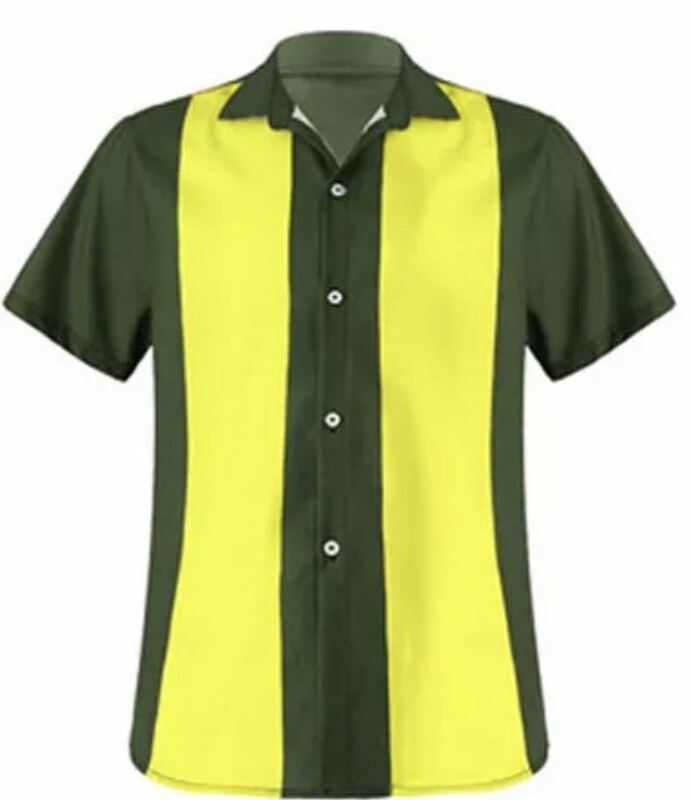 50’s 　アメリカン 　ボーリングシャツ　ロカビリー　　チカーノ　チョロ　開襟シャツ　XL　新品未使用品