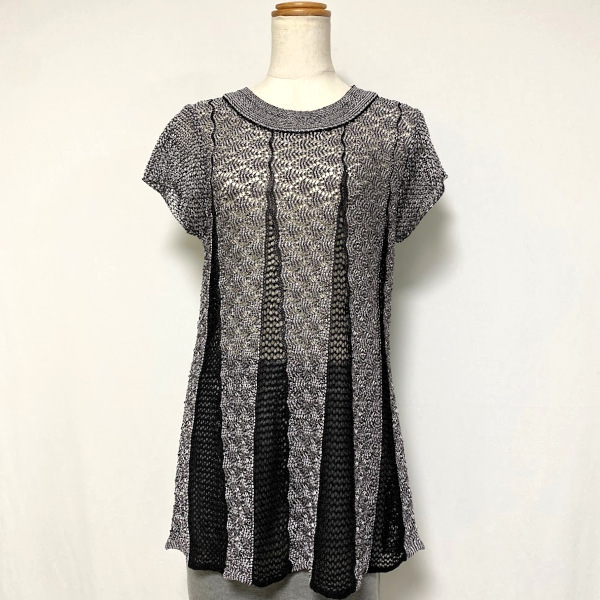 ★美品【APAISER アペゼ】ニット編み　チュニック　サマーセーター　カットソー