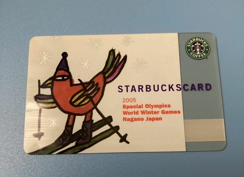 旧ロゴ 2004年　長野オリンピック　2005年　スターバックスカード スターバックス STARBUCKS スタバカード