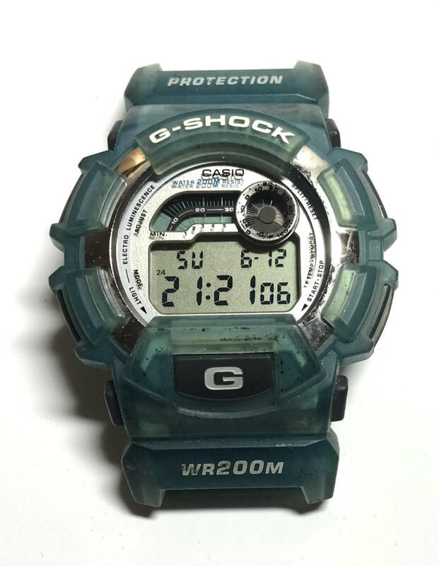 CASIO カシオ G-SHOCK DW-9500 電池交換済 時刻調整済 バックライト点灯確認済 動作品 フェイスのみ 中古