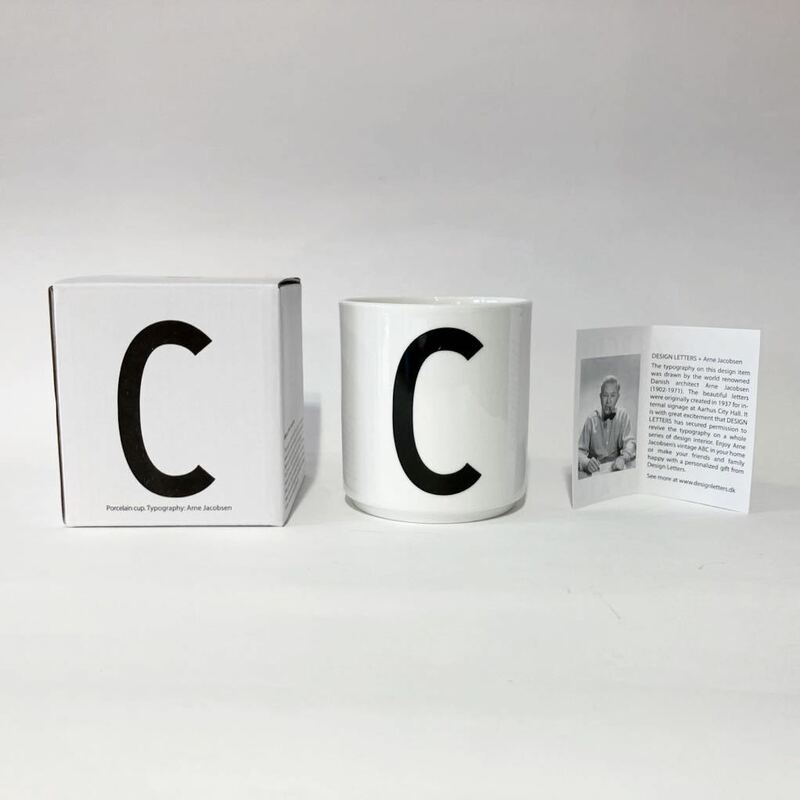 DESIGN LETTERS デザインレターズ メラミンカップ マグカップ C 未使用品